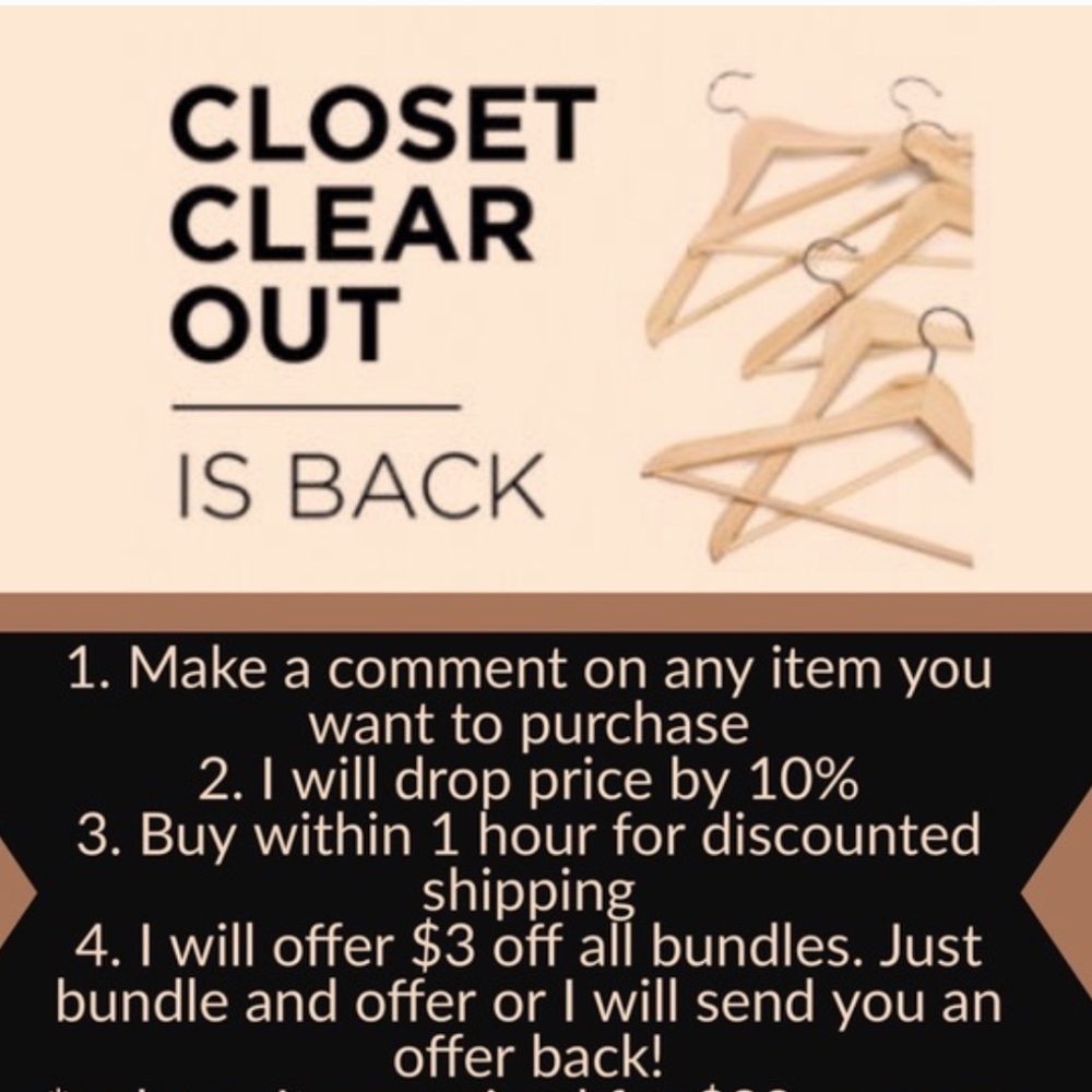 Closet Clear out time!!